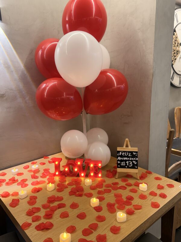 decoración aniversario