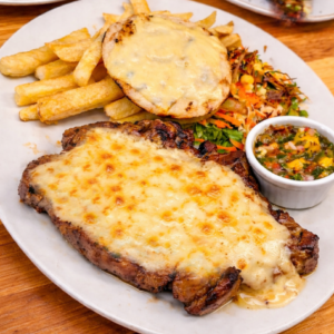 punta de anca gratinada